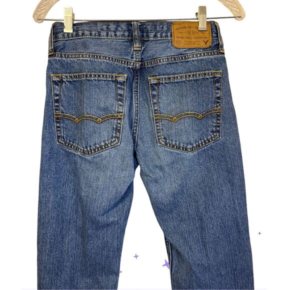 American Eagle Original Straight 5-Pocket Jeans Sz. 26X28 - Picture 4 of 7